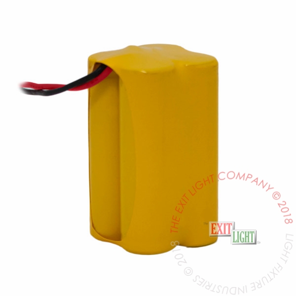 Battery | AA 4.8V 900mAh NiCad | Square