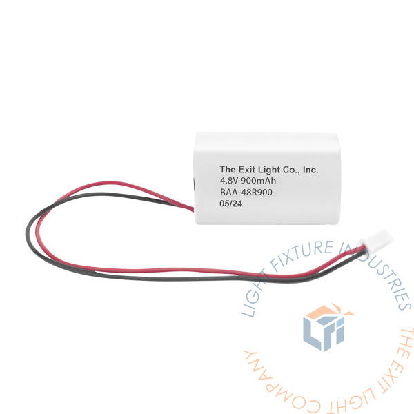 Battery | AA 4.8V 900mAh NiCad | Square | 3 Pack