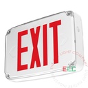 Exit Sign | Wet Location Rated Red