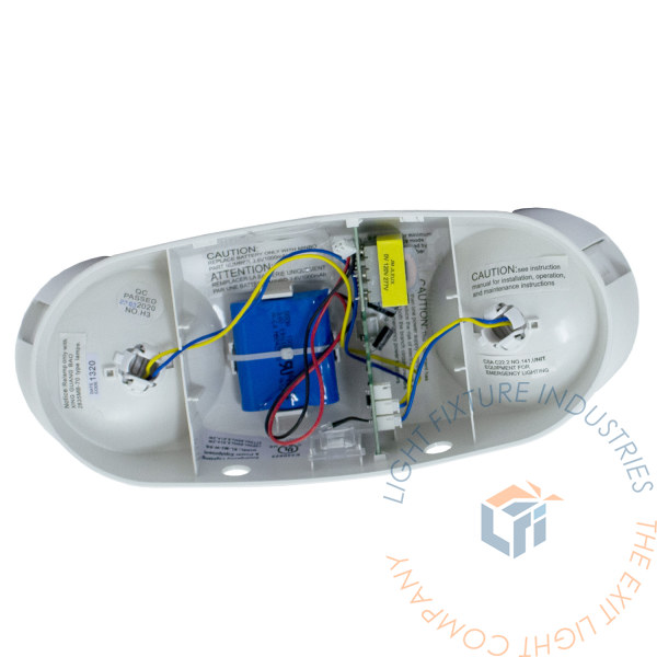 Emergency Light | M2 Series Oval | White Housing