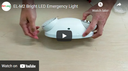 Emergency Light | M2 Series Oval | White Housing