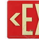Exit Sign | Photoluminescent | 100' View