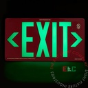 Exit Sign | Photoluminescent | 100' View