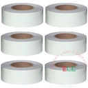 Marker | Photoluminescent | Safety Egress Tape | 1 Case (6 Rolls of 2" x 100')