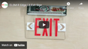 Exit Sign | SM Series Edge Lit Green