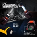 Residential | 340 Series Zoomable Flashlight | Red Housing | 2 Pack