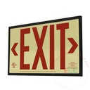 Exit Sign | Photoluminescent | Plastic | UL Listed [PA1]