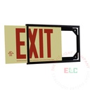 Exit Sign | Photoluminescent | Plastic | UL Listed [PA1]