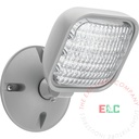 Accessory | Remote Head | Gray Aluminum | Square Head Wet Location Rated [RHB-SWP]