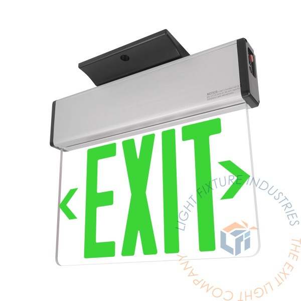 Exit Sign | SM Series Edge Lit Green [ELSM-G]