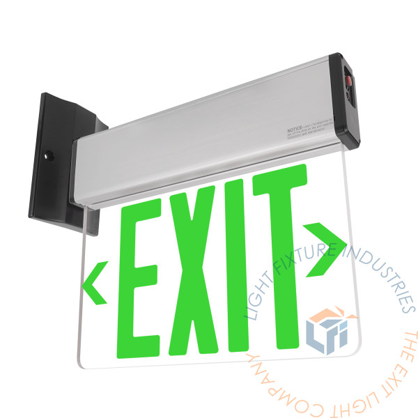 Exit Sign | SM Series Edge Lit Green [ELSM-G]