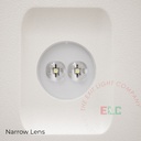 Emergency Light | Recessed Architectural Ceiling Mount | Super Bright Large Space Light Spread [EL-ARM]