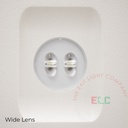 Emergency Light | Recessed Architectural Ceiling Mount | Super Bright Large Space Light Spread [EL-ARM]