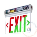 Exit Sign | RT Series Edge Lit Red or Green [ELRT-U]