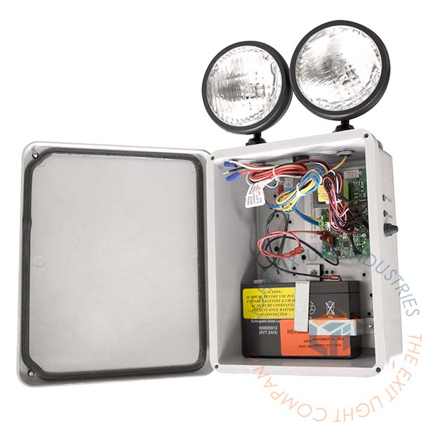 Emergency Light | Industrial Grade Outdoor Emergency Light | 18-360W Capacity | NEMA 4X Rated [EL-BEDT]
