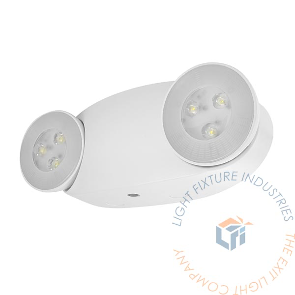 Emergency Light | M2 Series Oval | White Housing | High Output [EL-M2-W-HO]