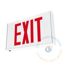 Exit Sign | Connecticut Approved Red | White Housing [EXCT-R]