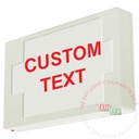 Exit Sign | Custom Wording Thermoplastic [EX-CU]