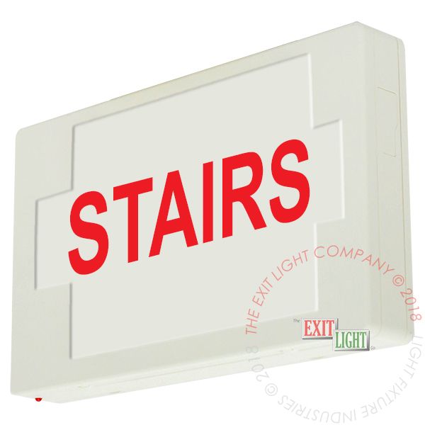 Exit Sign | Custom Wording | STAIRS [EX-CU-STAIRS]