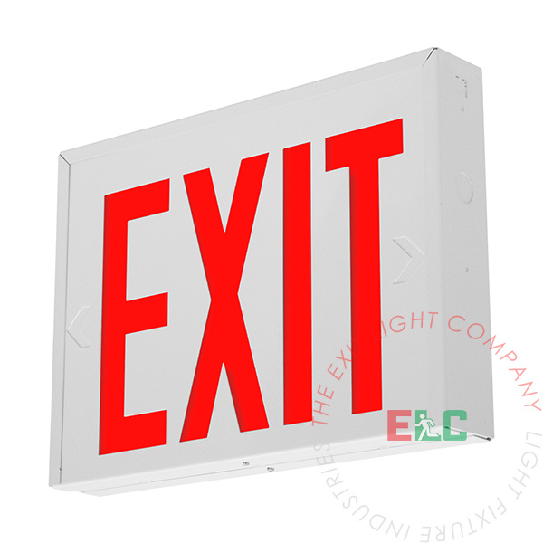 Exit Sign | NYC Approved Steel Red [NYCS-R]