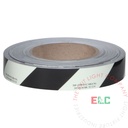 Marker | Photoluminescent | Safety Egress Tape (Striped) | 1 Case (12 Rolls of 1" x 100') [PFST-S1X100-C]