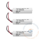Battery | AA 1.2V 1000mAh NiCad | w/ lead | 3 Pack [BAA-1210-3]