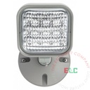 Accessory | Remote Head | Gray Aluminum | Square Head Wet Location Rated [RHB-SWP]