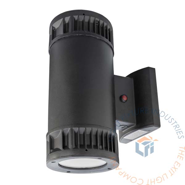 Emergency Light | Cylinder Wall Pack | Dark Bronze Housing [ELF-CYN]