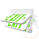 Exit Sign | Swinging Green LED Hinged Exit Sign [LEDSW-G]