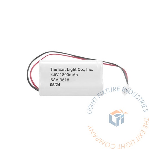 [BAA-3618] Battery | AA 3.6V 1800mAh NiCad | Triangle [BAA-3618]