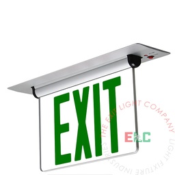 [ELRT-G-RM] Exit Sign | RT Series Recessed Edge Lit Green [ELRT-G-RM]