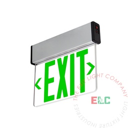 Exit Sign | SM Series Edge Lit Green [ELSM-G]