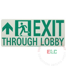 [PEL] Marker | Photoluminescent | Running Man | 'Exit Through Lobby' [PEL]