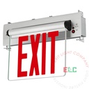 Exit Sign | RT Series NYC Approved Recessed Edge Lit Red