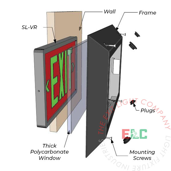 Accessory | Vandal Resistant Cover for Tritium Signs