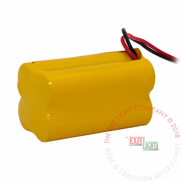 Battery | AA 4.8V 500mAh NiCad | Square | 3 Pack