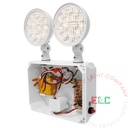 Emergency Light | Industrial Wet Location Rated | White Housing