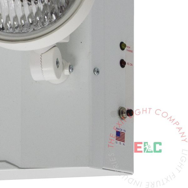 Emergency Light | New York City Approved Steel | White Housing