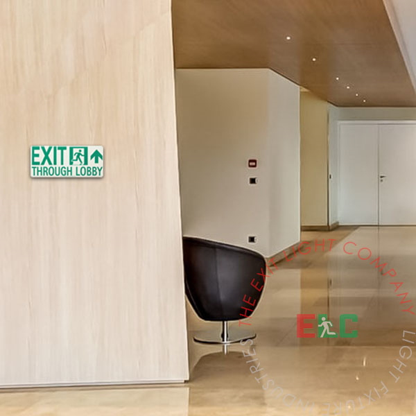 Marker | Photoluminescent | Running Man | 'Exit Through Lobby'