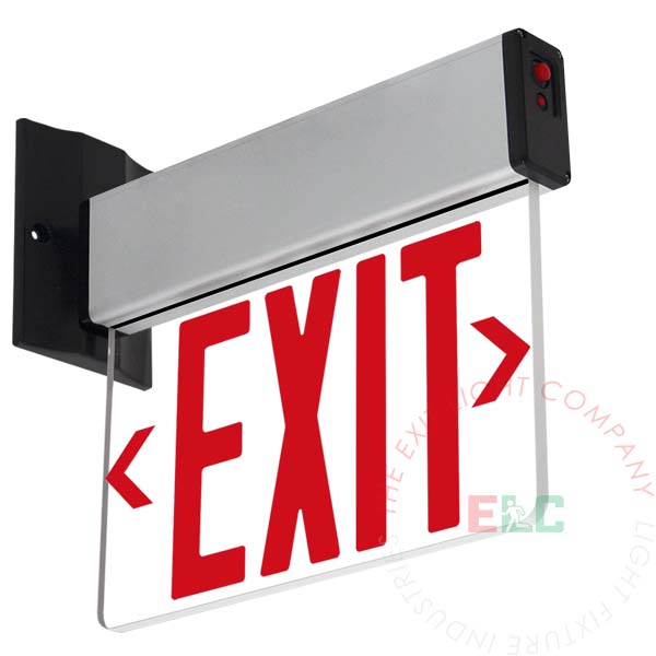 Exit Sign | SM Series Edge Lit Red [ELSM-R]