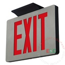 Exit Sign | Thin Cast Aluminum Red [CASLIM-R]