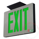Exit Sign | Thin Cast Aluminum Green [CASLIM-G]