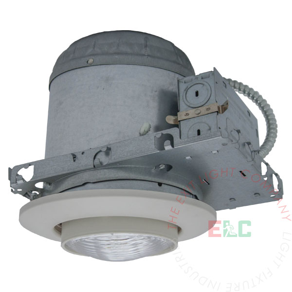 Emergency Light | Recessed 1 Head | White Housing [EL-RG6]