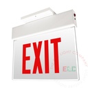 Exit Sign | Chicago Approved Surface Mount Edge Lit Red [CHELSM-R]