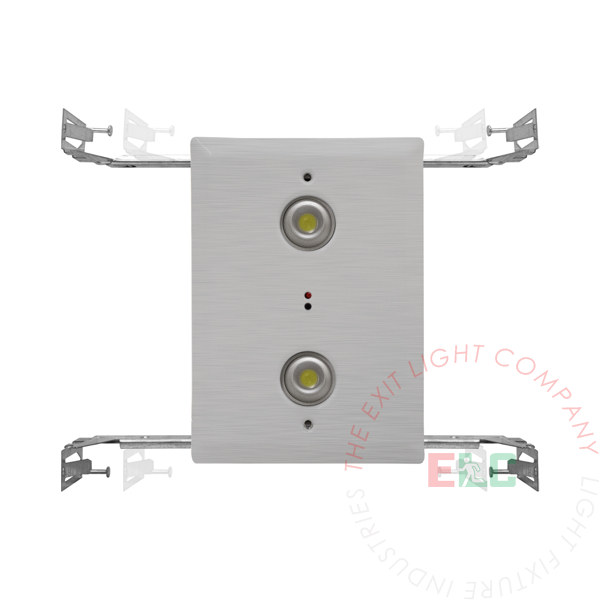 Emergency Light | Recessed Architectural Ceiling Mount | Aluminum 48' Light Spread [EL-LEG]