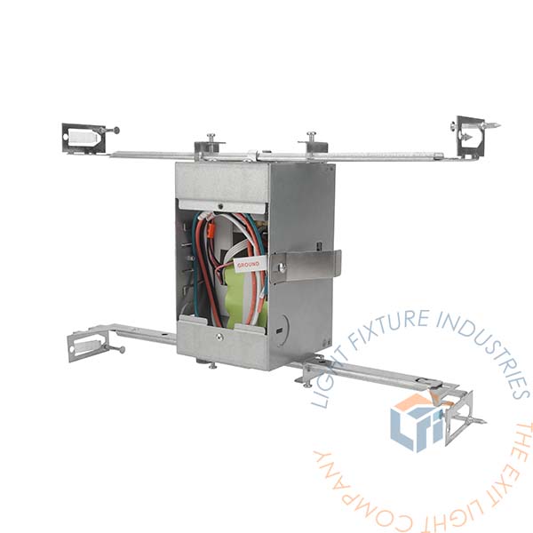 Emergency Light | Recessed Architectural Ceiling Mount | Aluminum 48' Light Spread [EL-LEG]