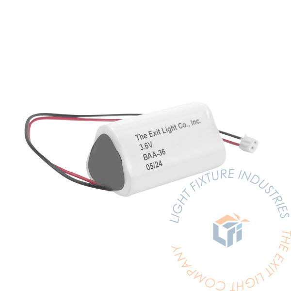 Battery | AA 3.6V 1800mAh NiMH | Triangle [BAA-3618]