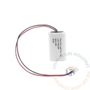 Battery | AA 2.4V 700mAh NiCad | Side By | 2 Pack [BAA-24S-2]