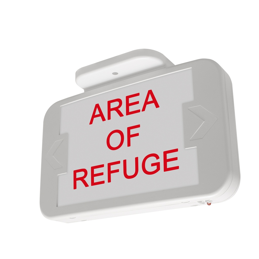 Exit Sign | Custom Wording | AREA OF REFUGE HC [EX-CU-AREA-OF-REFUGE-HC]