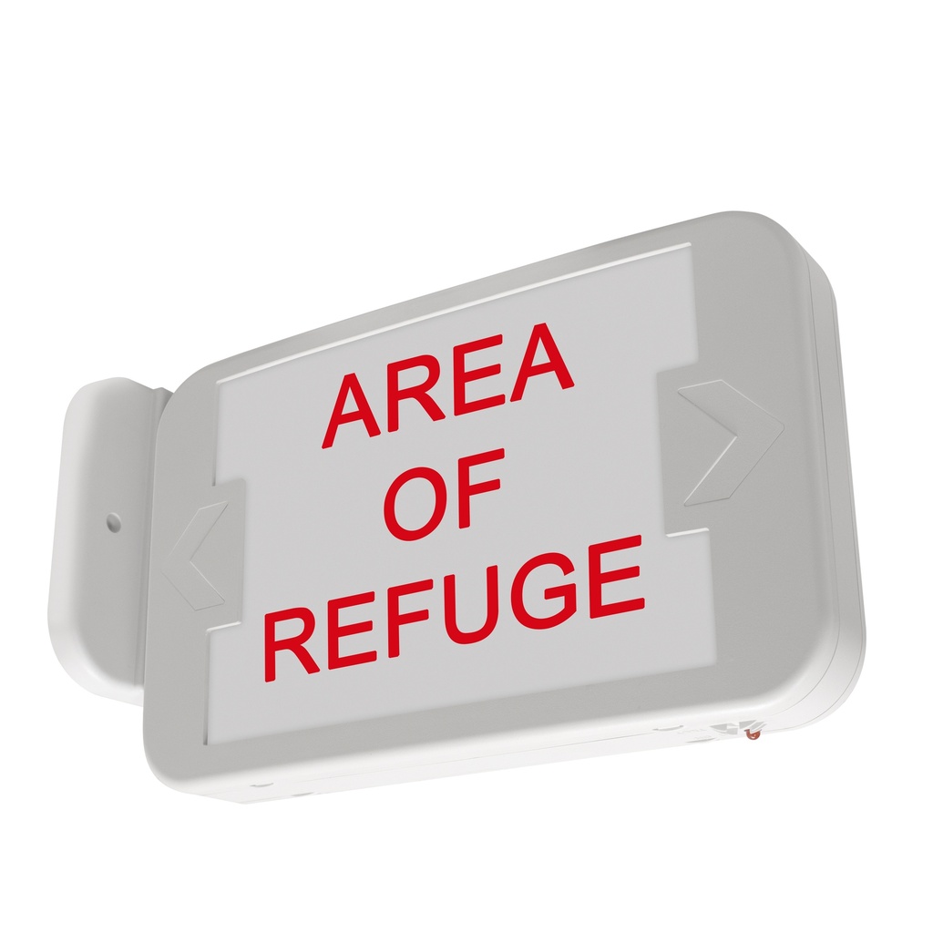 Exit Sign | Custom Wording | AREA OF REFUGE HC [EX-CU-AREA-OF-REFUGE-HC]